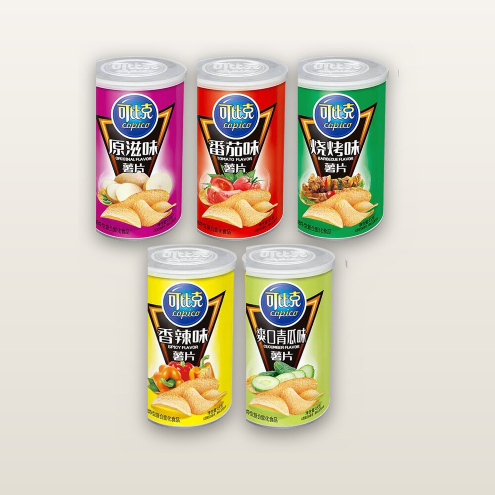 Snack khoai tây Copico 45g năm vị